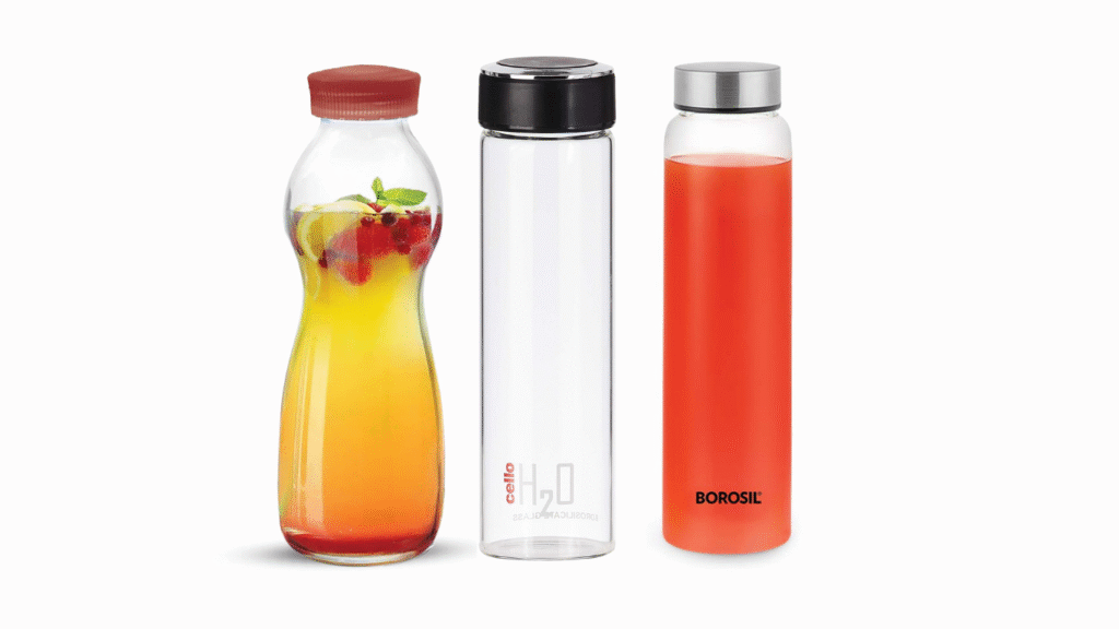 Best Glass Water Bottles for Office Use